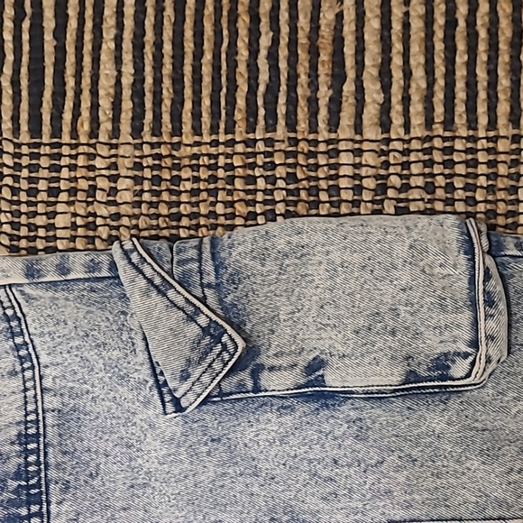 WILD FABLE ACID WASH CARGO JEANS - Picture 7 of 10